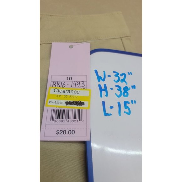 Women's High-Rise Chino Mini Skirt - Wild Fable Beige 10 - Picture 7 of 8